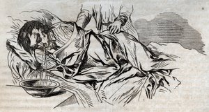 Accident Medicine - Effective Relief for Drowned People - Engraving in 