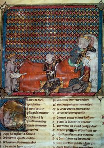 Adenet le Roi recites Cleomades