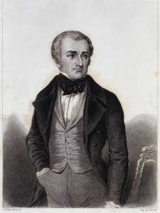 Adolphe Thiers (1797-1877) - engraving in Histoire de la vie politique et privée de Louis Philippe by Unknown artist