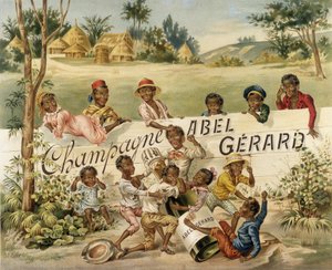 Advertising poster for Champagne Abel Gérard, late 19th century by Unknown artist