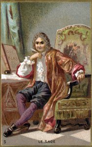 Alain Rene Lesage by Unknown artist