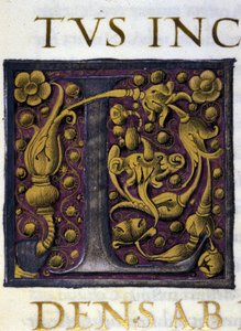 Alphabet: miniaturized letter L by Unknown artist