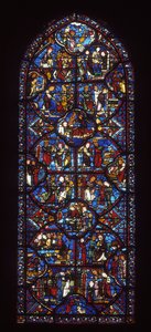 Ambulatory window (stained glass) by Unknown artist