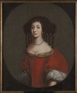 Portrait of Princess Maria Amalia of Courland, Landgravine of Hesse-Kassel