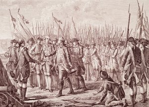 American Revolutionary War: The surrender of Lord Cornwallis by Unknown artist