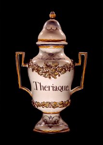 Apothecary Pot Containing Theriac