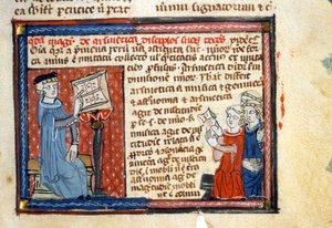 Arithmetic Course - Illuminure of the Middle Ages by Unknown artist