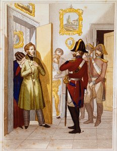 Arrest of the Patriot Federico Confalonieri by Italian Troops (19th Century) by Unknown artist