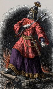 Attila the Hun - Attila (395-453) King of the Huns by Unknown artist