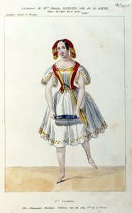 Austrian Dancer Fanny Elssler in the Ballet 
