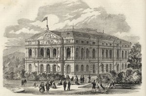 Baden Baden (Baden-Baden), Germany - The Baden Theatre - 1867 by Unknown artist