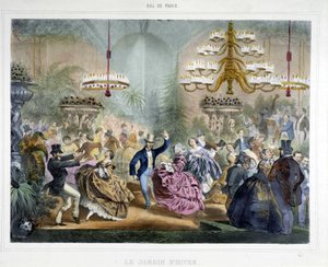 Ball at the Winter Garden by Unknown artist