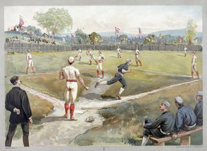 Baseball Game by Unknown artist