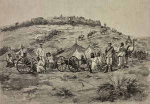 Battery of Federico Ciccodicola, Eritrea by Unknown Artist