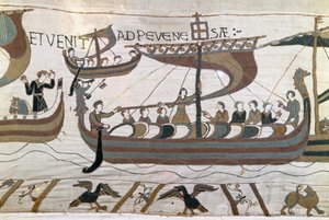 Bayeux Tapestry or Queen Matilda embroidery by Unknown artist