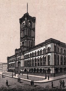 Berlin, Germany: view of the Town Hall in 
