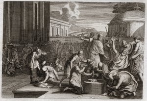 Bible of Royaumont, Old Testament: Punishment of Adonibesec. Josue