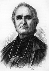 Bishop Félix Dupanloup (1802 - 1878), French prelate, bishop of Orléans by Unknown artist