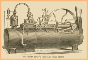 Blandy Improved Stationary Steam Engine by Unknown Artist