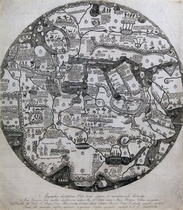 Borgia World Map by Unknown Artist