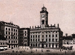 Budapest, Hungary: Old Town Hall by Unknown artist