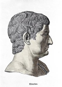 Bust of Tiberius. by Unknown artist
