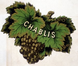 Chablis label. Chromolithography, n.d.