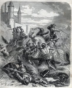 Charles III, known as Charles of Duras, king of Naples entered Naples, with the help of the people, on July 16 by Unknown artist