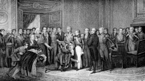 Charles X Abdicting in Favor of Henri d