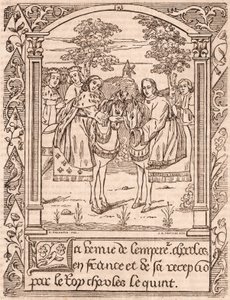 Charles the Fifth Receiving Emperor Charles IV