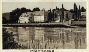 Chateau de Waulsort sur Meuse, Walloon Region, Belgium by Unknown artist