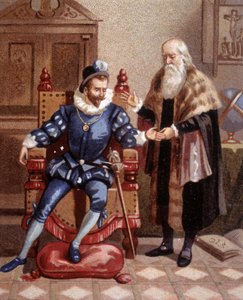 Chiromancian at the Cour des Valois by Unknown artist