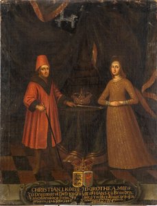 King Christian I of Denmark and Queen Dorothea by Unknown artist