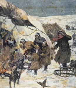 Christmas in Greenland in 1903 by Unknown Artist
