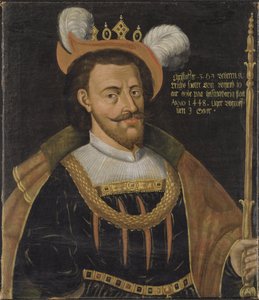 Portrait of Christopher of Bavaria, King of Denmark, Sweden and Norway