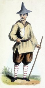 Korean at the end of the 19th century by Unknown artist