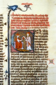 Council of Chalcedon, 451 - Miniature of the Middle Ages by Unknown artist