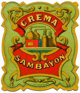 Crema Sambayon alcohol advertisement by Unknown artist