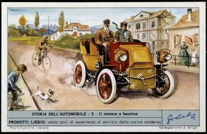 Daimler in 1897: 4 cylinders, 4 stroke, 20 hp