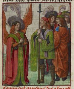 Detail of Amour (Love) and His Army (detail) by Unknown artist