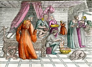 A Trepanation (16th Century Engraving) by Unknown artist