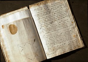 Double Page of Medicea Sidera by Galileo Galilei by Unknown artist