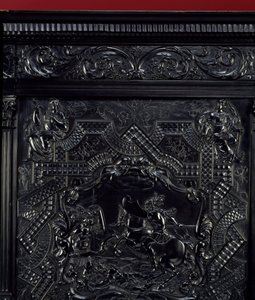 Horatius Cocles Defends the Sublicius Bridge in Rome (detail) by Unknown artist