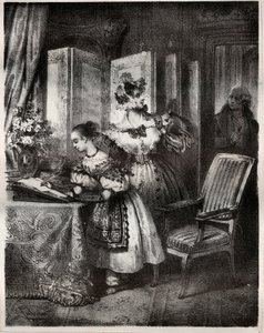 Engraving for the novel 