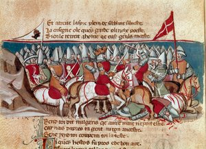 Entry to Spain (miniature) by Unknown artist