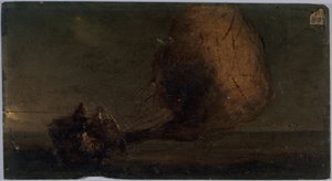 Falling Aerostat, ca. 1860
