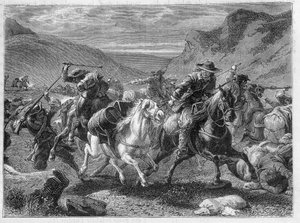 False Sauniers Attacked in an Ambush by the King