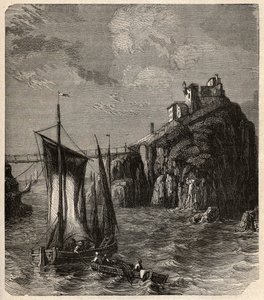 Fort de Bertheaume - Plougonvelin - Finistere (engraving) by Unknown artist