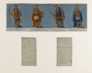 Four Inca Kings: Tupac Yupanqui, Huayna Capac, Huascar Inca, Atahuallpa
