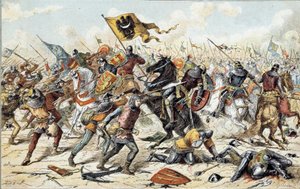 Franco-English War (1202-1214): The Battle of Bouvines on 27/07/1214